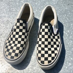 Checkered Slip-on Vans